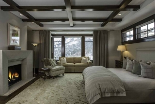 Bedroom | Deer Crest | Park City | Utah | Painting & Staining