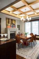 Dining Room | Deer Crest | Park City | Utah | Painting & Staining
