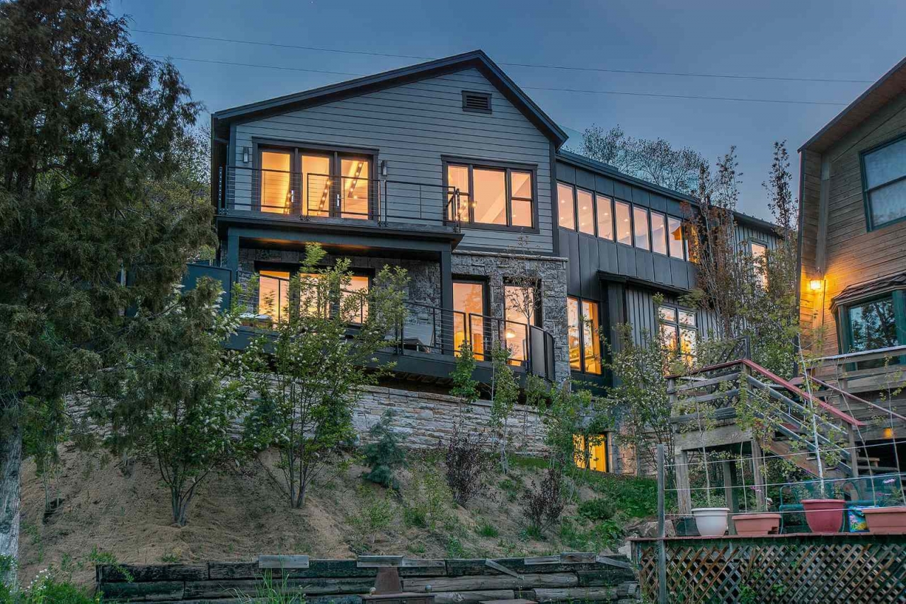 Modern Interior Home Old Town Park City Utah Fred Marshall Painting